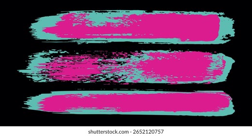 Car sticker wrap banner abstract sporty lines pink blue greenish grunge color combination brush storm thunder modern pattern racing motorsport.