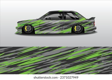 Pkw-Aufkleber-Design, Vektorgrafik
