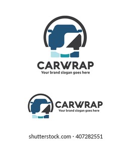 Car Sticker Wrap Logo Template