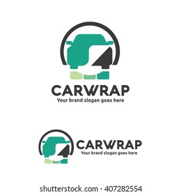 Car Sticker Wrap Logo Template