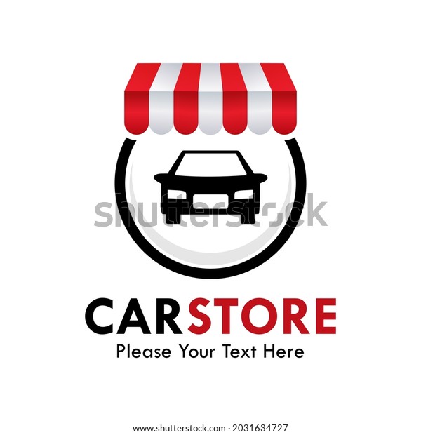 Car Store Logo Template Illustration Stock Vector (Royalty Free) 2031634727