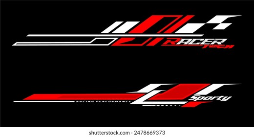 VECTOR DE ETIQUETA ADHESIVA DE COCHE 