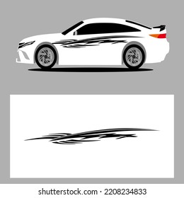 car stripes vector art decal. stripes car decal. sticker car decal