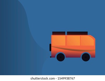 Car style simple flat design