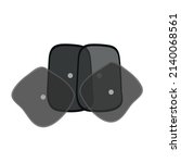 Car Sun Shades for Darker Shadow stock illustration