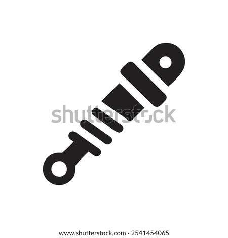 Car Suspension Shock Absorber Icon
