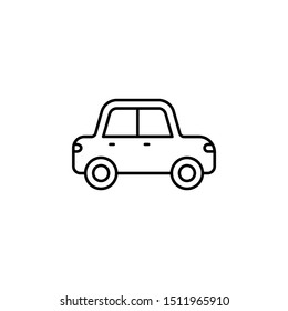 Car suv icon. Element of car wash thin line icon
