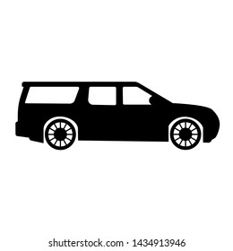 Car SUV icon. Simple element illustration. Car SUV symbol design from Transport collection set. Can be used for web and mobile.