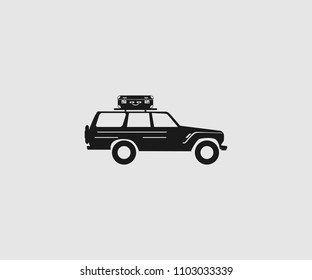 Car SUV Icon Vector