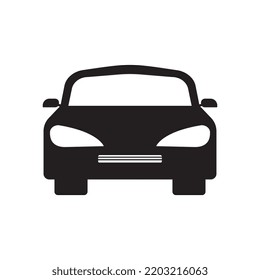 Car Symbol Icon Black Design On Stock Vector (Royalty Free) 2203216063 ...