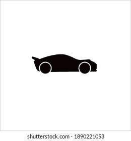 Logotipo de símbolo del coche. Ilustración vectorial.