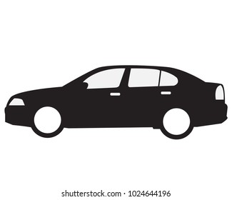 car symbol sign van design vector icon cars race speed black rally transport