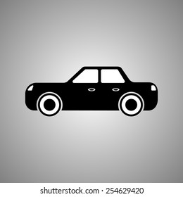 Car symbol. Vector illustration.