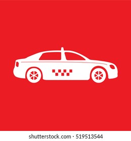 car taxi Icon Vector Illustration