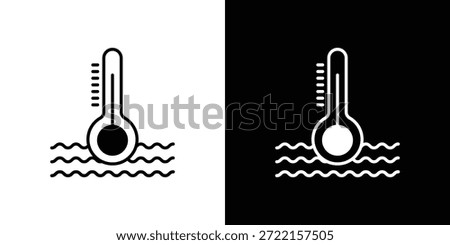 Car temperature icon vector illustration - high quality black style vector icons