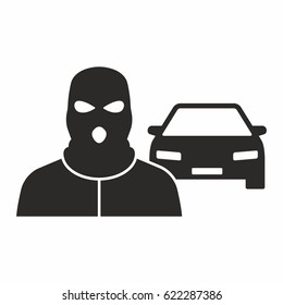 Car Theft Icon