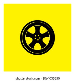 Car Tire icon vector