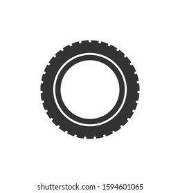 car tire vector icon design template
