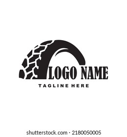 car tires icon logo vector design template