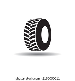 car tires icon logo vector design template
