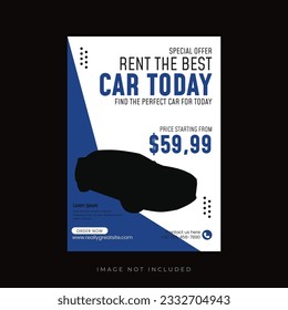 Car Today Flyer Template Design