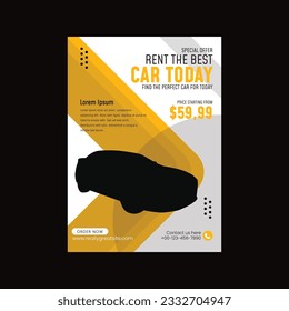 Car Today Flyer Template Design