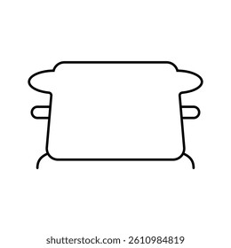 car tool kit accessory line icon vector. car tool kit accessory sign. isolated contour symbol black illustration