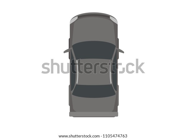 car top view simple
illustration