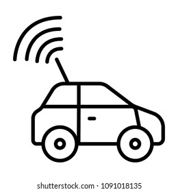 Car toy icon