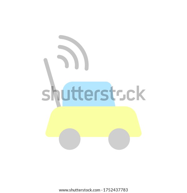 Car, toy icon.\
Simple color vector elements of kindergarten icons for ui and ux,\
website or mobile\
application