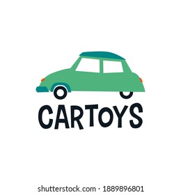 car toys logo vector icon illustration