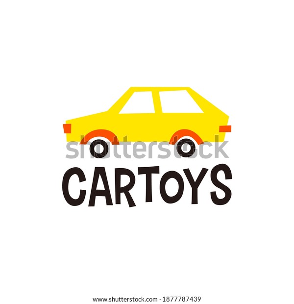 car toys logo vector\
icon illustration