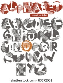 car track font