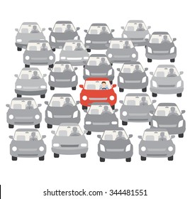 Car Traffic Jam