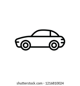 Car Traffic Vector Icon Stock Vector (Royalty Free) 1216810024