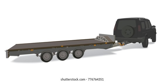 Car Trailer Slide Car