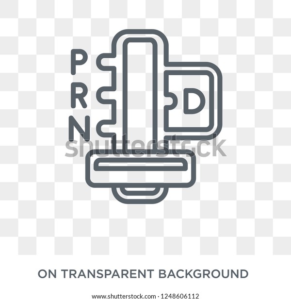 car transmission icon. car transmission\
design concept from Car parts collection. Simple element vector\
illustration on transparent\
background.