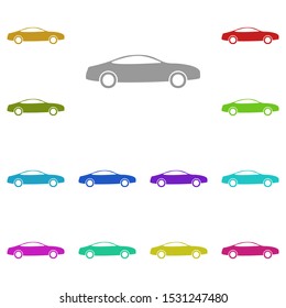 car, transport multi color icon. Simple glyph, flat vector of universal icons for UI and UX, website or mobile application