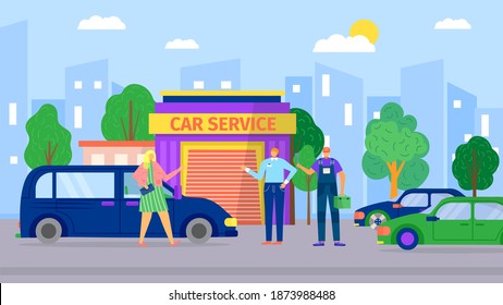 297 Mechanic Auto Shop Woman Stock Vectors, Images & Vector Art ...