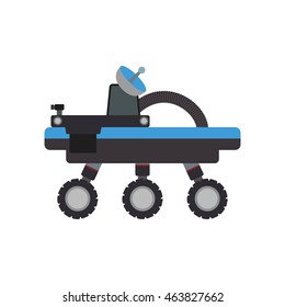 car transport robot technology android metal  icon. Isolated and flat illustration. Vector graphic