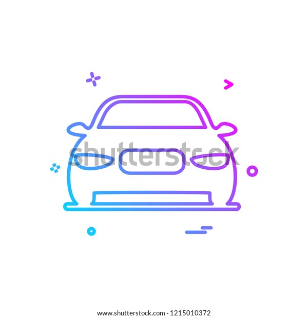 car transport van icon\
design vector 