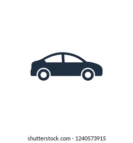 car transportation icon vector logo template