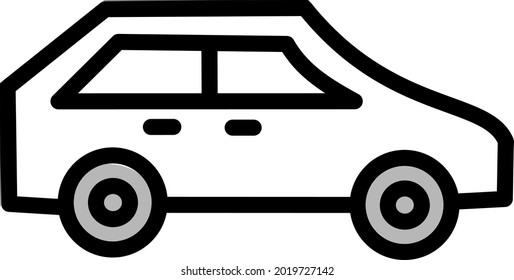 Car transportation, illustration, vector on a white background.