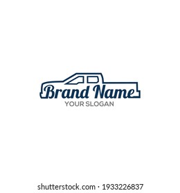 Vector de diseño del logotipo de transporte de coches