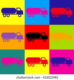 Car transports sign