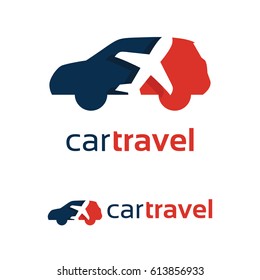 Car Travel Logo Template Design