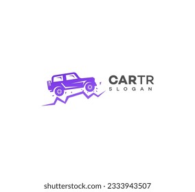 car travels logo icon vector design