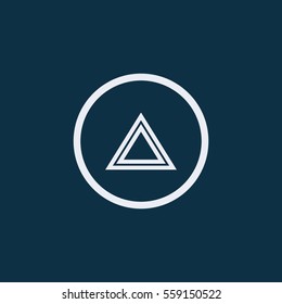 Car triangle sign 