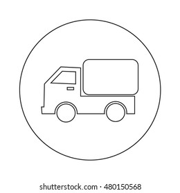 Car Truck Icon Illustration design