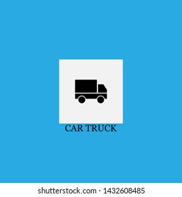 car truck icon sign signifier vector